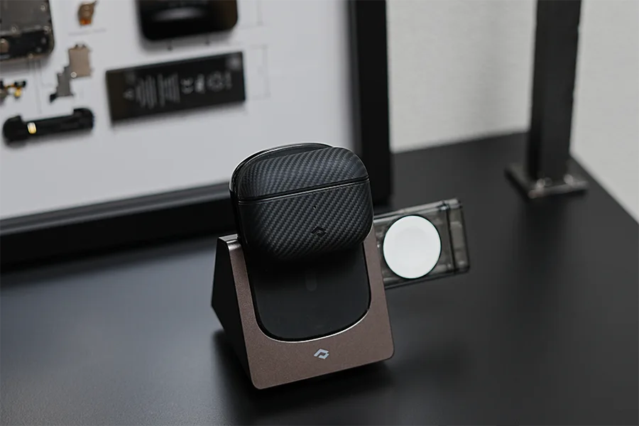 PITAKA MagEZ Case for AirPods Pro 2とスタンドPITAKA